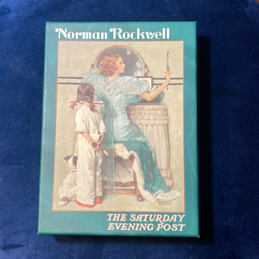 Norman Rockwell the Saturday evening post pomegranate cards